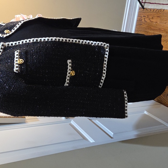 Nwt 1X Only Carmakoma Chic Black Long Sleeve Midi Dress Streach - Picture 10 of 14